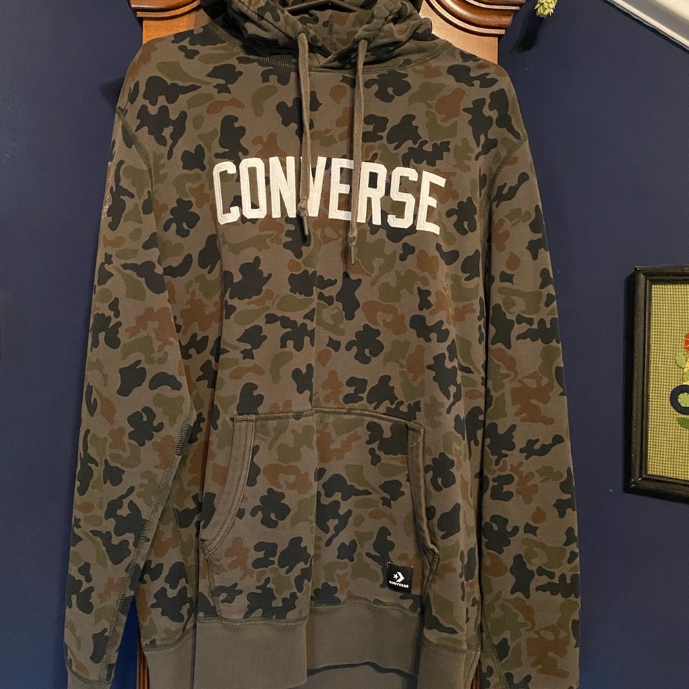 Converse Men's Camouflage Hoodie